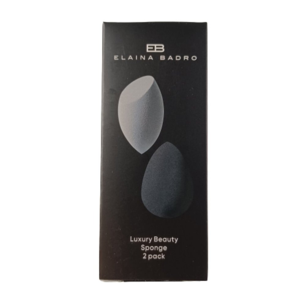 Elaina Badro Luxury Beauty Sponge All-In-One Complexion Blender Set of 2 Pack